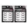 Ardell Faux Mink False Eyelashes Wispy Natural Lashes Reusable Soft Lightweight for Everyday Glam Multipack 2 Pack x 4 Pairs