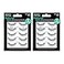 Ardell False Eyelashes 110 Black EyeLifting Effect Eye Makeup Natural Look Strip Lashes 5 Pairs 2 Pack