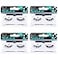 Ardell Lashes 102 Demi Black Lightweight Reusable Fake Eyelashes with Natural Look for Beginners Makeup Lovers 4 Pack