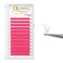 QUEWEL Colored Lashes Extensions 07 D Curl Easy Fan Volume Lashes Pink Volume Lash Extensions 916mm Mixed Lash Tray Self Fanning 2D10D Eyelash ExtensionsPink 007 D 916mm