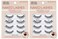 Ardell Strip Lashes Natural Naked 424 with Invisiband 4 Pairs x 2Pack