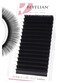 BEYELIAN Ellipse Flat Lash Extension 16 Rows 015 C Curl 10mm Single Length Tray Flat Eyelash Extension Matte Black Classic Lash Extensions Professional Supplies