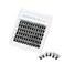 Bodermincer 72 Cluster Bundles 3D Effect Glue Bonded Individual LashEyelash Extensions Natural Style 16MM