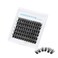 Bodermincer 72 Cluster Bundles 3D Effect Glue Bonded Individual LashEyelash Extensions Natural Style 16MM