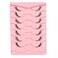 Gmagictobo False Eyelashes Short Natural Half Eyelashes Wispy Clear Band Cat Eye Lashes Pack 3D Faux Mink 34 Lashes