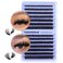 TOOCHUNAG Fluff Lash Clusters 60D80D Thick Eyelash Clusters D Curly Wispy Individual Lashes 1018mm Cluster EyelashExtensions 280pcs False Eyelashes DIY Flat Lash Extension by