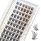 BEFER BEAUTY Lash Clusters 72 Pcs D Curl Eyelash Clusters Super Fluffy Lightweight Individual Lashes 816Mm Cluster Extensions Soft Comfortable Wispy Natural Diy At HomeSerenityFd27