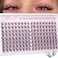 Pleell Natural Lash Clusters Wispy Lash Cluster Eyelash Extensions Cat Eye Eyelash Clusters 144PCS Individual Lashes Clusters 1016MM DIY Lash Extension by