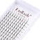 FADLASH Spike Lashes D Curly Color Lashes Extension Mixed Length Color Premade Spikes Eyelash Extensions Single Super Thick Eyelash Spikes Individual Lashes Fairy Eyelashes Brown007D 1520mm