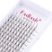 FADLASH Spike Lashes D Curly Color Lashes Extension Mixed Length Color Premade Spikes Eyelash Extensions Single Super Thick Eyelash Spikes Individual Lashes Fairy Eyelashes Brown007D 1520mm