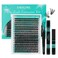AMZGIRL LASH Lash Clusters KitDIY Individual Lashes Extension KitLash Bond And SealLash Remover For Eyelashes ExtensionsLash Applicator Tool For False Eyelash Cluster Kit320PCS 40D 916mm