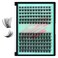 AMZGIRL LASH Lash Clusters 144Pcs Eyelash Extension Midnight Lashes Extensions Natural Cluster Lashes for Individual Eyelashes Extension by AMZGlRLDMix816mm