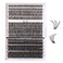 Magnetic SL Lash Clusters 320pcs Individual Lashes 30D40D60D DIY Lash Extensions Lash Clusters False Eyelashes Natural Look 1120mm Mix Cluster Eyelash Extensions EASY TO USE 30D40D60D007D