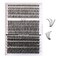 Magnetic SL Lash Clusters 320pcs Individual Lashes 30D40D60D DIY Lash Extensions Lash Clusters False Eyelashes Natural Look 1120mm Mix Cluster Eyelash Extensions EASY TO USE 30D40D60D007D