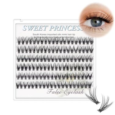 Bodermincer 20 Root Thickness 007mm C Curl 3D Individual Eyelashes Extension Soft Black Fake False Eye Lashes Tools 8mm