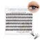 Bodermincer 20 Root Thickness 007mm C Curl 3D Individual Eyelashes Extension Soft Black Fake False Eye Lashes Tools 8mm