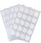 LASSUM 100 Pieces Disposable Eyelash Glue Holder Pallet Waterproof Sticker 25cm Eyelash Extension Glue Pad