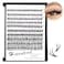 Hannahool 200Pcs 20Roots Individual False Lashes Mixed 8101214mm9111315mm10121416mm1618mm1820mm 007 Thickness Natural Cluster Lashes Makeup Volume Eye Lashes Extensions 9111315mm