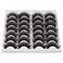 JIMIRE False Eyelashes Mink Fluffy Volume Lashes 3D Wispy Long Fake Eyelashes 14 Pairs Pack