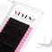 VEYES INC Classic Volume Lash Extensions 003020 JBLCCCDDD Curl 525mm Mixed Single Length Tray Premium Silk Eyelashes Professional Supplies for Lash TechsMatte Black 003 D 12mm