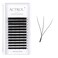 ACTROL 3D W Lashes Extension Professional Grade Black 007mm C Curl 815mm Mix Volume Individual YY Lashes Extension W Shaped Soft Eyelashes Thin Root Easy Fan Making for Lash Artists