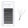 ACTROL 3D W Lashes Extension Professional Grade Black 007mm C Curl 815mm Mix Volume Individual YY Lashes Extension W Shaped Soft Eyelashes Thin Root Easy Fan Making for Lash Artists