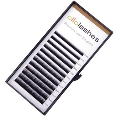 OLLOLASHES Bottom Eyelash Extensions C Curl 007mm Mix47mm 4mm 5mm 6mm 7mm Black Color Bottom Lashes Extensions Professional Supplies for Lash Techs BottomC007 47mm