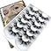 HBZGTLAD 5pairs6 Pairs Fluffy False Eyelashes Natural Faux Mink Strip 3D Lashes Pack SR21 Count Pack of 1