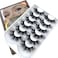 HBZGTLAD 5pairs6 Pairs Fluffy False Eyelashes Natural Faux Mink Strip 3D Lashes Pack SR21 Count Pack of 1
