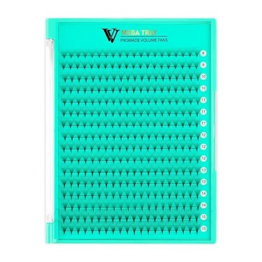 VAVALASH Premade Volume Fans Lash Extensions Middle Stem Pre Made Russian Volume Lash Fans 10D 005mm D Curl 815mm Mixed Length320 Fans5D6D8D12D14D16D20D24D30D 003007CD Curl Available