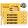 QUEWEL Self Adhesive Eyelashes Kit Press On Lashes Pre Glued Eyelash Clusters Self Stick Cluster Lashes No Glue No Remover Needed DIY Lash Extension Kit for Beginners ZN01
