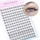 TNFVLONEINS Natural Lash Clusters Wispy Eyelash Extension 168Pcs Cluster Lashes Extensions Natural Individual Lashes 912mm Eyelash Clusters DIY Korean False Eyelashes by