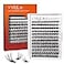 VYRILA Lash Cluster 240pcs Individual Lashes816mm Diy Lash ExtensionC Curl Lash Clusters Wispy3D Natural Lash Clusters Look Like Eyelash Extension DIY at Home Orange 40PC816mix