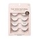 KISS Kiss The New Natural False Eyelashes High Bun 12mm Includes 4 pairs of lashes Easy to Apply Reusable Lash Clusters