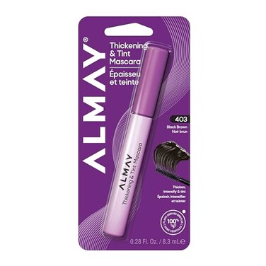 Almay Thickening Tint Mascara Nourishing Mascara Hypoallergenic 403 Black Brown