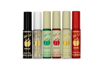 GVJ Goods By Apple Super Mascara Bundle Mexican Mascara Bold and Durable Eye Makeup Lengthens Lashes Boosts Organic Growth Enhances Volume Pack of 5 Black and 1 Clear