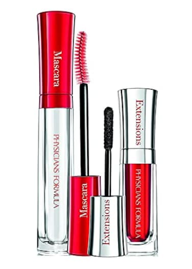 Physicians Formula Eye Booster Instant Lash Extension Mascara Kit Ultra Black Hypoallergenic Paraben free Gluten free Ophthalmologist tested