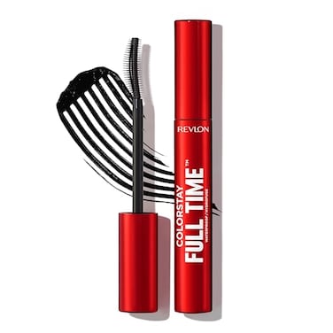 REVLON Revlon ColorStay Full Time Mascara Volumizing Eye Makeup 24 Hour Wear SmudgeProof NonClumping and FlakeFree Formula 411 Blackest Black Waterproof