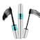 KUNSHNBEI 2 Pack 2 in 1 5x Longer Washable Mascara 4D Silk Fiber Lash For VIBELY Mascara No Clumping Longlasting Black