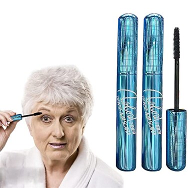 dootdott Mascara for Older Women 60 Plus Mascara for Seniors with Thinning Lashes Hypoallergenic Sensitive Eyes Black Volume and Length Waterproof Smudge Proof