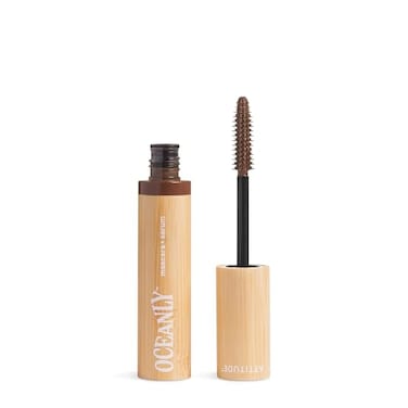 ATTITUDE Oceanly Serum Infused Mascara EWG Verified Eye Lash Serum Length Volume Vegan Beauty and Makeup Brown 024 Oz