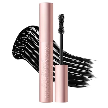 Too Faced Better Than Sex Volumizing and Lengthening Mascara Vegan Formula Dramatic Volume and Length CrueltyFree Eye Makeup Hourglass Brush for False Lash Effect Black 027 Fl Oz