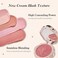 Flower Knows Little Angel Cream BlushWarm Pink Hydrating Blush for CheeksBuildable Blendable Dewy Face MakeupSoft LongLasting Cute Make Up for Women Girls021 Oz04 Rose Ashes