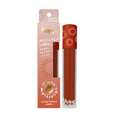 YuYa Republic Cosmetics Soledad Lips Cheeks and Eyes Long Lasting Tint Aloe Vera Salmon Pink Perfect size take it every where