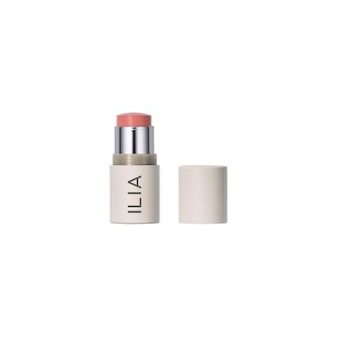 ILIA MultiStick Cheek Lip Color Buildable Blendable MultiUse Cream Blush Nourishing Skincare Ingredients Clean CrueltyFree Whisper Peach pink
