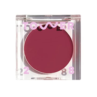Tower 28 BeachPlease Cream Blush Tinted Lip Balm MultiUse Lip Tint Dewy Blush for Cheeks With Aloe Vera Green Tea Vegan NonComedogenic Makeup for Sensitive Skin After Hours 016 oz