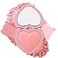 Kimchi Chic KimChiChic Beauty Thailor Blush Duo HeartShaped Compact with Mirror Buildable Silky Matte Shimmer Finish CrueltyFree Blush Palette Pinky