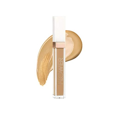 FLOWER BEAUTY By Drew Barrymore Light Illusion Full Coverage Concealer Diffuse Dark Under Eye Circles Blurs Blemishes Weightless Formula Crease Proof Makeup Medium Deep