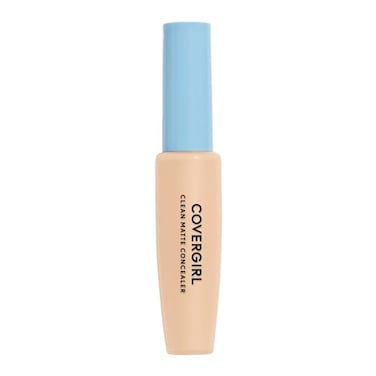 COVERGIRL Clean Matte Concealer OilFree Lightweight Formula Blendable NaturalLooking Coverage 100 CrueltyFree