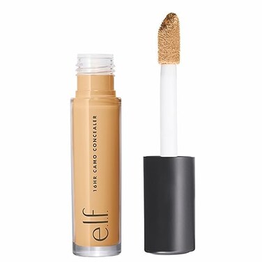 e.l.f. elf 16HR Camo Concealer Full Coverage Matte Finish UnderEye Blemish Corrector Hydrating Formula 16Hour CreaseResistant Wear Medium Peach
